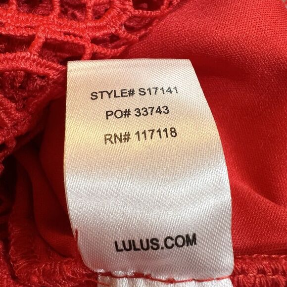 Lulu's Red Flutter Sleeve Bodycon Mini Dress - Picture 14 of 15